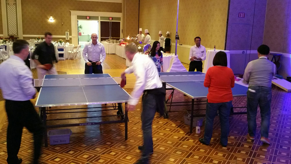 Ping Pong Table rental thunderdome racing